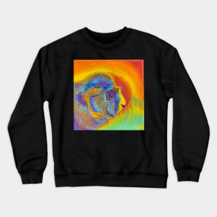 Psychedelic Guinea pig Crewneck Sweatshirt